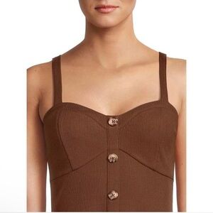 EUC- No Boundaries Brown Mini Dress